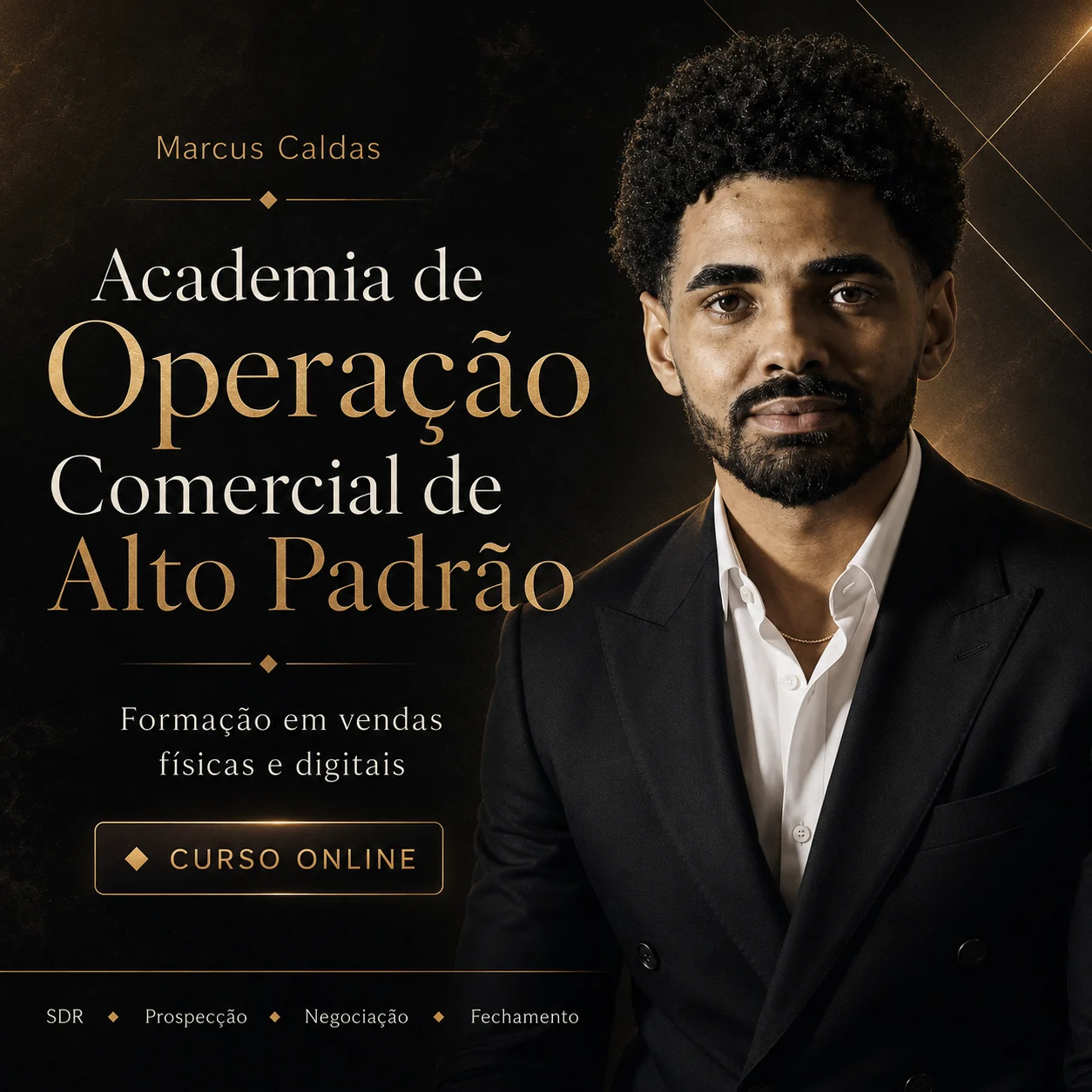 Nova capa oficial da Academia de Operação Comercial de Alto Padrão