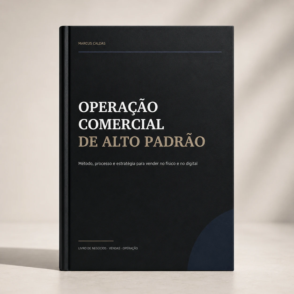 Mockup do e-book Operação Comercial de Alto Padrão